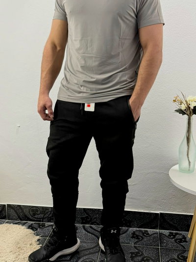 Pantalón frizado de algodón para hombre
