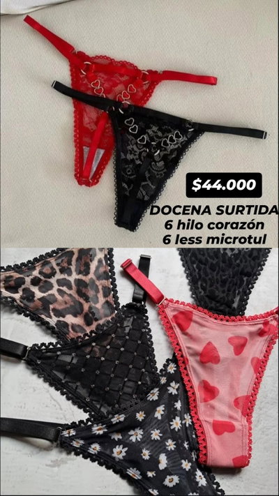 DOCENA surtida 6 less Ruth 6 less Zyra