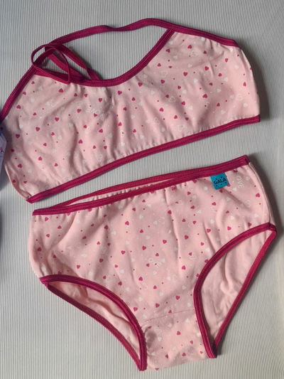 Conjunto corazón nena T. 4