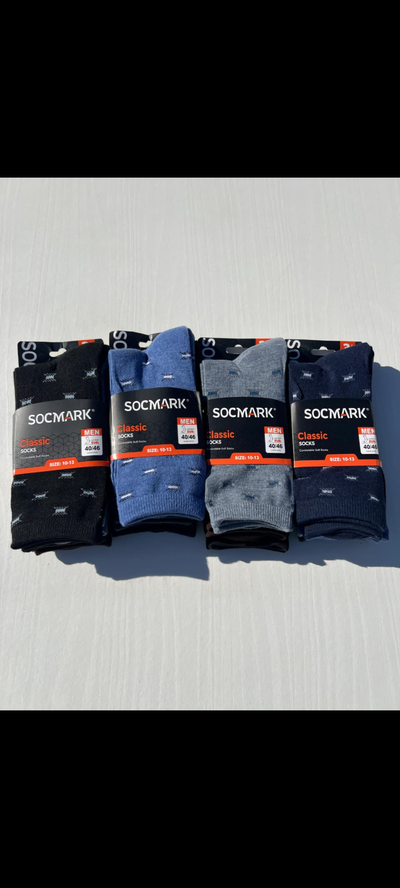 pack x 3 medias de vestir hombre 