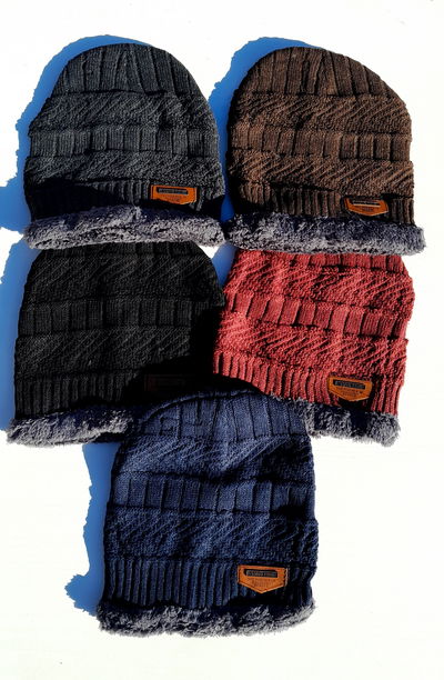 Set gorro + cuellera hombre