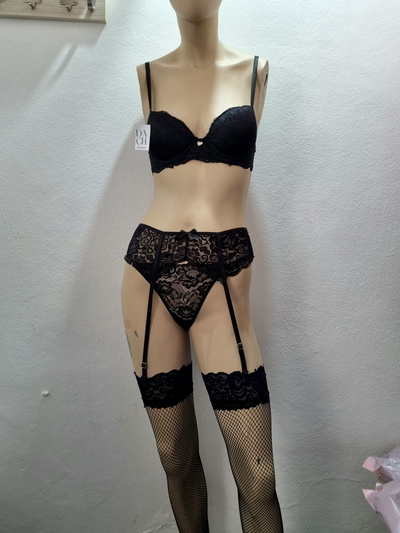 Set completo total black 