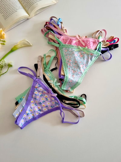 Pack x 3 less de algodón estampadas