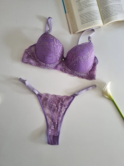 Conjunto Amour tela encaje