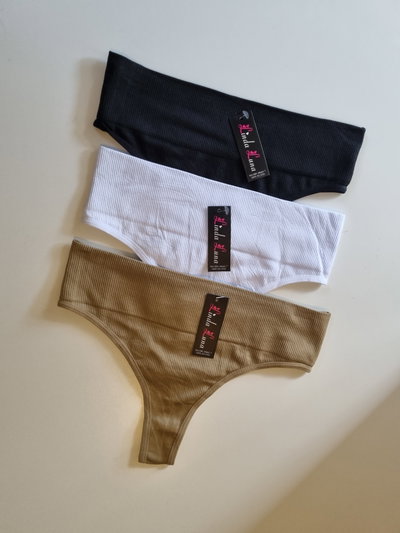 Packs x 3 colaless con faja 5cm