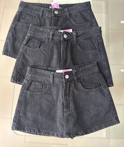 Short pollera LUÍ Black 