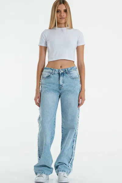 Jeans LACCA tiro medio