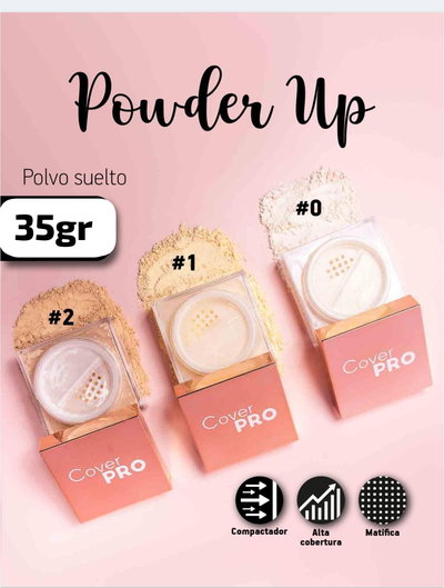 Fijador en Polvo Cover pro Colorina 