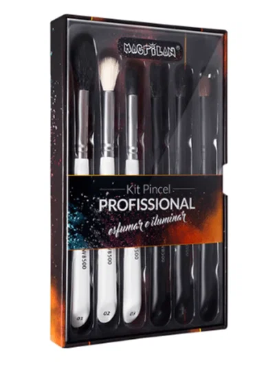 Kit de brochas profesionales para difuminar MACRILAN (código WB-500)