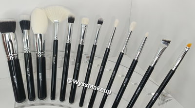 Set de 12 brochas de rostro y ojos Beili