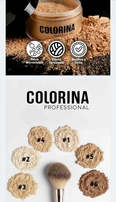 Polvos HD Colorina Professional 