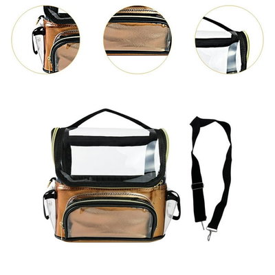 Maletín 💼, Color Dorado con negro