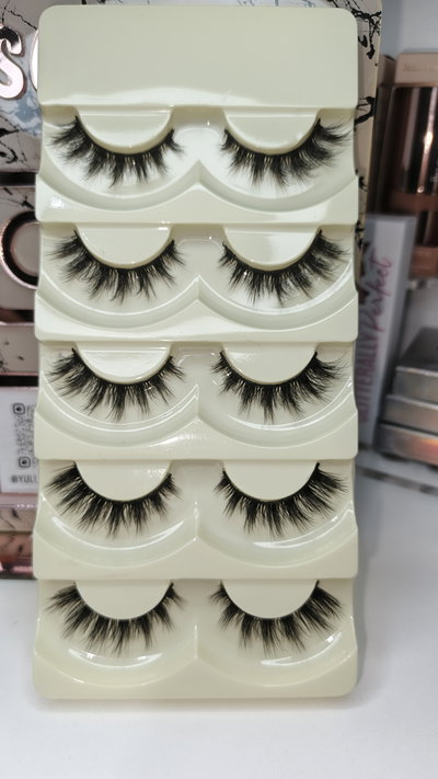 A05 Pestañas Reutilizables natural 