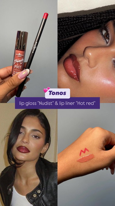 Lip 💄💋 Hot Red & Gloss Nudist 
