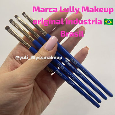Brochas de Presicion Original Lully Makeup 