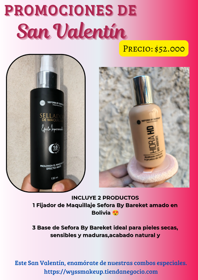 Fijador más Base ❤️el combo perfecto 😊