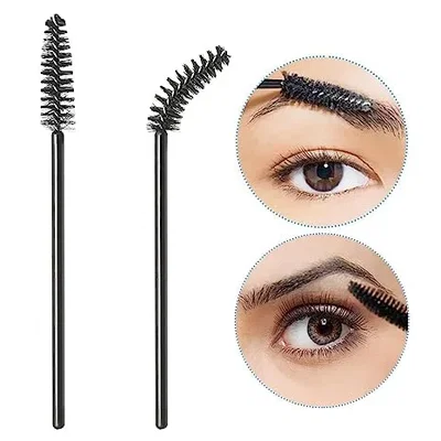 Cepillo Para Pestañas Y Cejas Negro x50