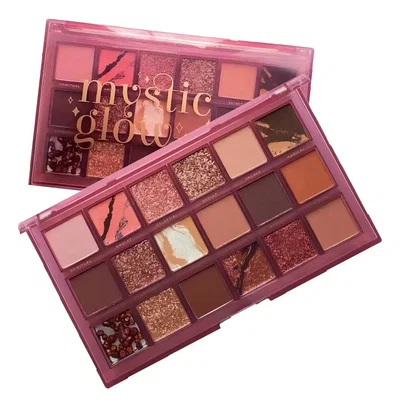 Paleta De Sombras De Ojos Mystic Glow Ruby Rose Sombra Colorida
