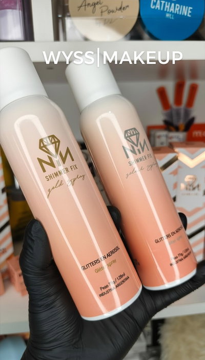 SHIMMER FIX SPRAY – GLITTERS EN AEROSOL – GOLD