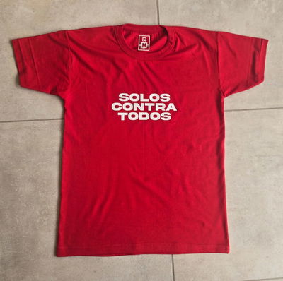 Remera algodón peinado roja - Nunca secanunca