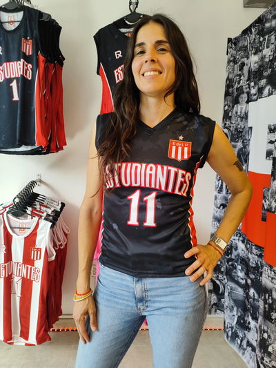 Musculosa NBA negra ajustada - Estudiantes 