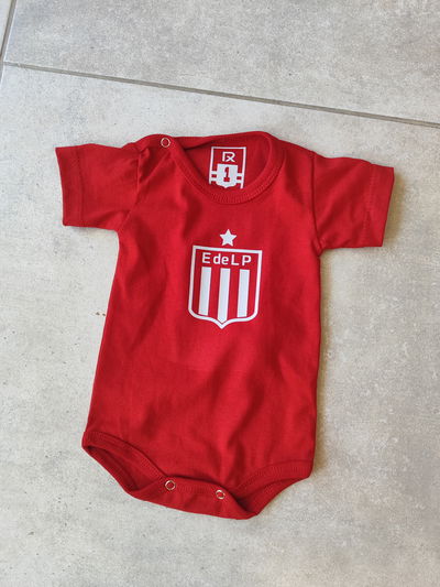 Body algodón rojo - Escudo - BEBE
