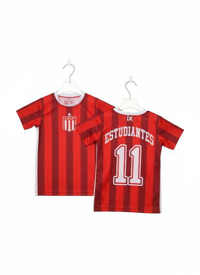 Camiseta rayada - Estudiantes - INFANTIL