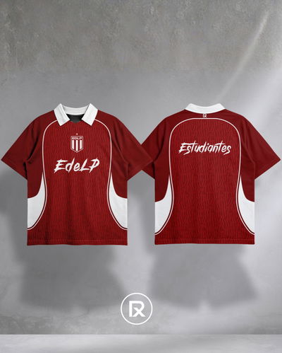 Camiseta chomba jersey set bordo - Estudiantes 