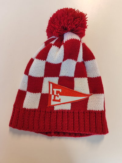 Gorro de lana cuadriculado - Estudiantes - Infantil
