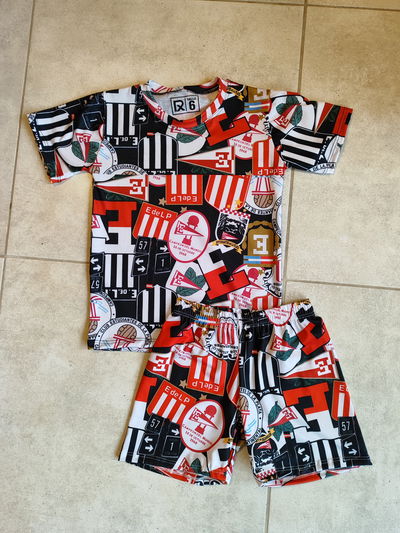 Conjunto pijama corto - Escudos - INFANTIL