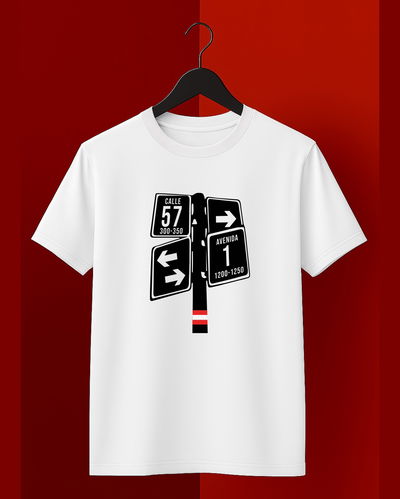 Remera algodón peinado blanca - 1 y 57