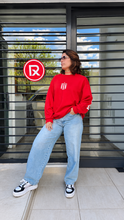 Buzo rústico rojo - Estudiantes - PREVENTA