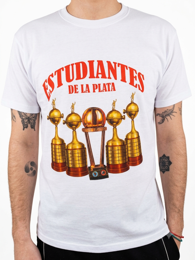 Remera algodón peinado blanca - Copas