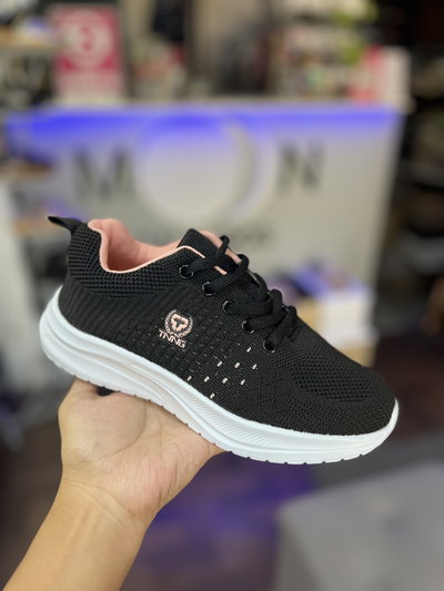 Zapas Deportivas Tnng Importadas Negro/ Salmon