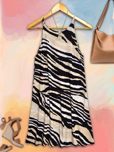 Vestido jackie estampado PV