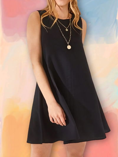 Vestido sin mangas liso PV