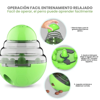 Dispensador interactivo de comida premium
