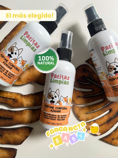 Perfume corporal Azahar 100ml (fragancia bebé)