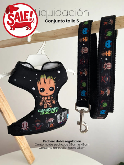 Pechera regulable S + correa 1mt