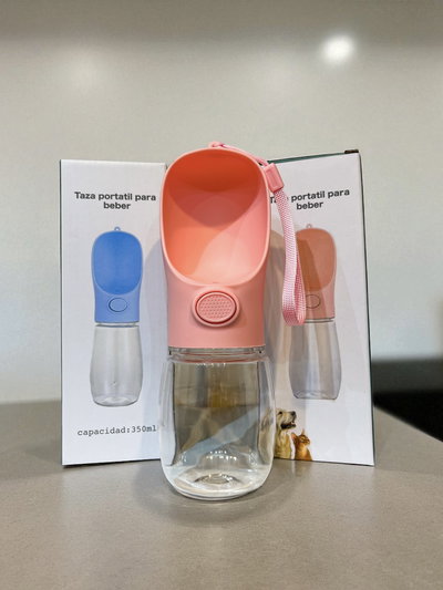 Bebedero con botón 350ml