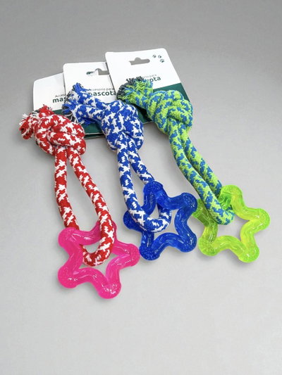 Estrella con soga nudo 21cm