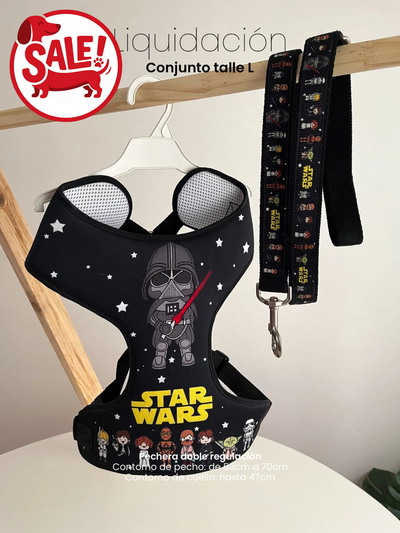 Pechera regulable L + correa 1mt