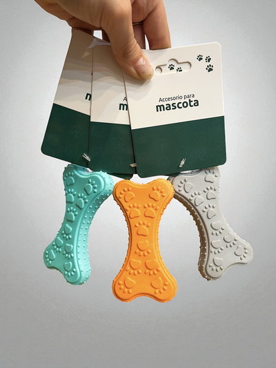 Mordillo hueso goma reforzado 10cm