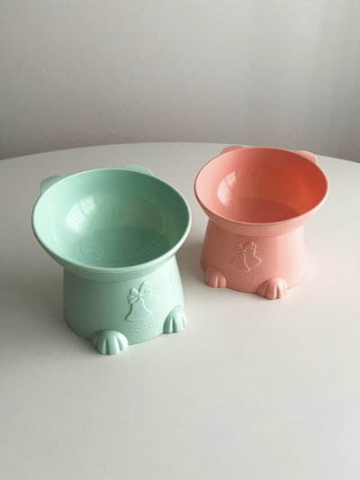 Comedero elevado gato 13cm