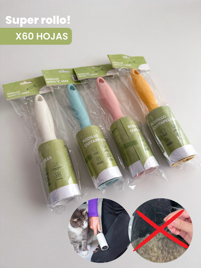 Rodillo quitapelusas 60 hojas