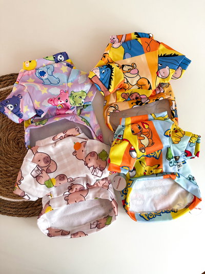 Buzos animados tela soft deportiva