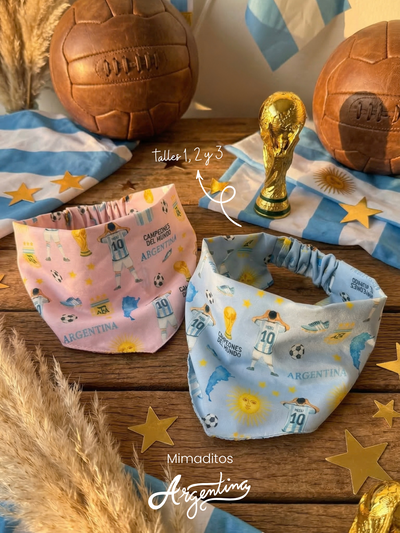 Bandanas Argentina con elástico 