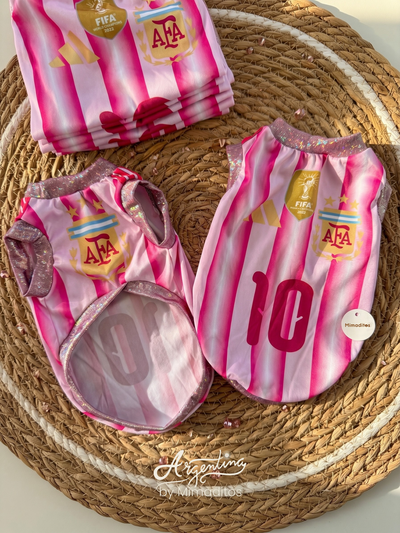 Remera Argentina pink 