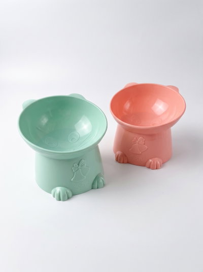 Comedero elevado gato 13cm