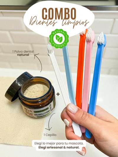 Combo dientes limpios 100% natural